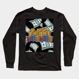 Poker Poker Player Winner Zocker Long Sleeve T-Shirt